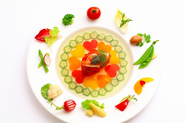 シェフ自慢の創作料理をお楽しみください